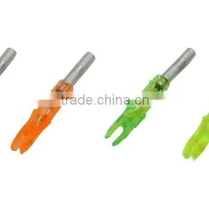 New Arrivel 6.30mm Light Nock for Carbon/ Fiberglass Shafts Compound Light Nock PE Archery Arrow Nock thumbnail-3