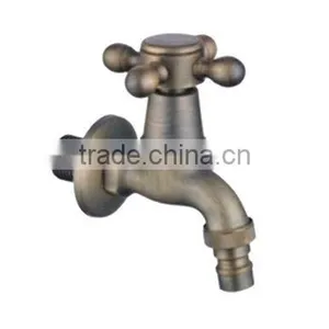 Retro Single Cold Tap a Good of Valves Bibcock Faucet For Washing Machine thumbnail-1