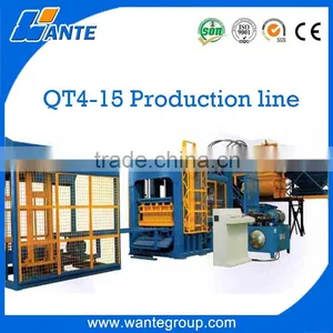 QT4-15c Low Investment Hydraulic Pressure Cement Brick Block Machine Supplier's Choice thumbnail-3