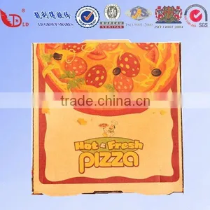 Easy Take Pizza Box Manufacturer Corrugated Paper Custom Pizza Box thumbnail-5