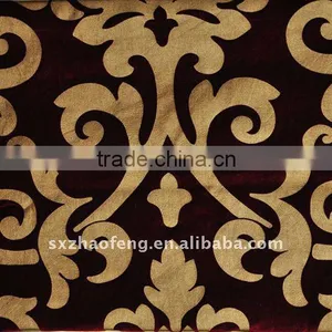 Woven Flashing Slub Rayon Velvet Fabric for Upholstery thumbnail-4