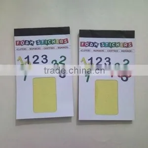 FOAM STICKER SHEET/ LETTER STICKER thumbnail-1