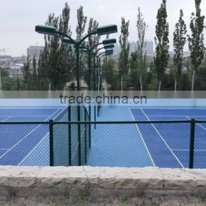 SI PU Sports Flooring for Badminton Court, Tennis Court, Basketball Court thumbnail-2