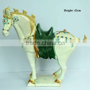 Household Tri-colored Pottery Decoration thumbnail-1