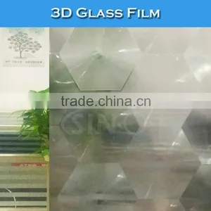 D400 1.22x50M Roll Cute Pictures 3D Glass Decorative Film thumbnail-6