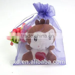 Organza,satin,microfiber,velvet,organza Material and Recyclable Feature Personalized Organza Bags thumbnail-3