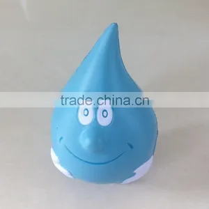 Light Blue Waterdrop Man Stress Toys thumbnail-1