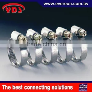 German Type Right Angle Pipe Clamp Worm Gear Hose Clamp thumbnail-1