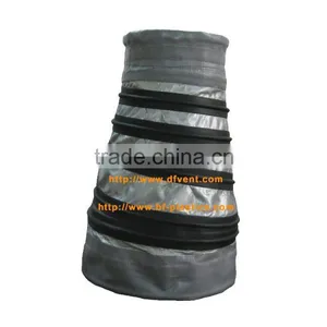 Grey PVC Reducing Air Conditioning Insulated Duct thumbnail-2
