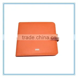 High Quality Customizable Color PVC/PU Leather Material CD Case thumbnail-1