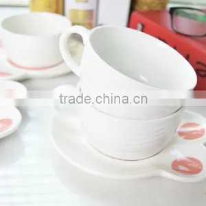 Personalized Cute Cat Coffee Cups, Fashion Cat Ceramic Cup With a Dish thumbnail-3