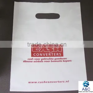 LDPE Multi Color Durable Competitive Price High Quality Guarantee Die-cut Plastic Bag thumbnail-1