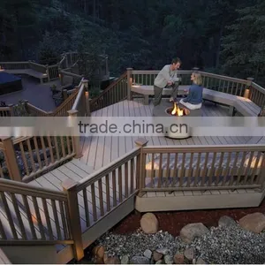 Water-proof Wood Plastic Composite Fence thumbnail-1