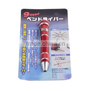 Sell Hot 9 Head Screwdriver Set Pen Shape thumbnail-6