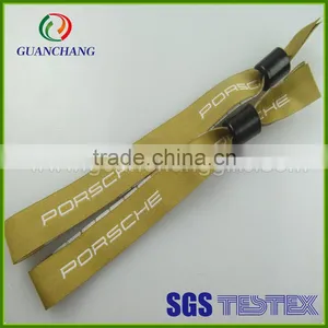 Custom Logo Cheap Woven Wristband, Rfid Wristband, Fabric Wristband thumbnail-4