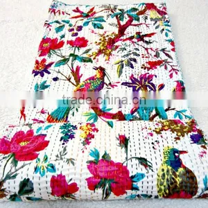 Kantha Throw Kantha Railli Kantha Bedspreads Online thumbnail-1