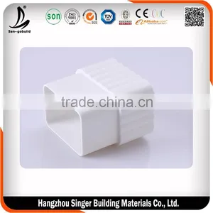Colored PVC Rain Gutter for Building's Rainwater Drainage System thumbnail-4