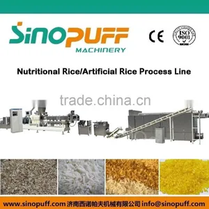 "CE Certification" Long, Thin Type Fake Rice Process Line/ Fake Rice Making Machine/fake Rice Production Line thumbnail-1