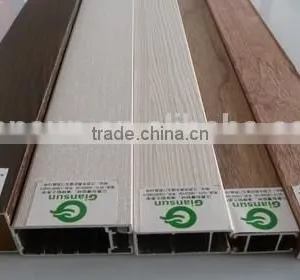 Veneer/pvc Coated Aluminum Profile/ Wooden Aluminium Profile for Curtain Wall thumbnail-1