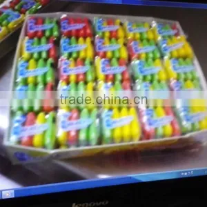Dragee Gum Wrapper 4pcs on Edge Wrapper thumbnail-2