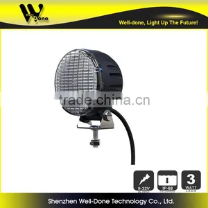 Factory Director Offer IP68 Super Bright Economic 12W Motorcycle LED Work Light thumbnail-2