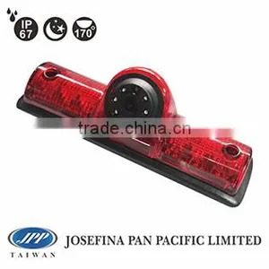 170 Degrees 580TVL Third Stop Light Brake Light Backup IR Camera for Universal Cargo Van thumbnail-1