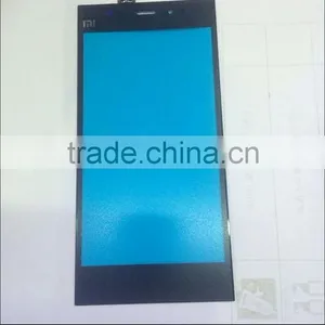 Touch Panel Screen Digitizer Front Glass Lens for XiaoMi Mi3 Replacement thumbnail-1