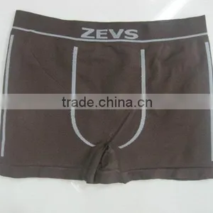 Hot Sale Seamless Mens Plain Sex Boxer thumbnail-1