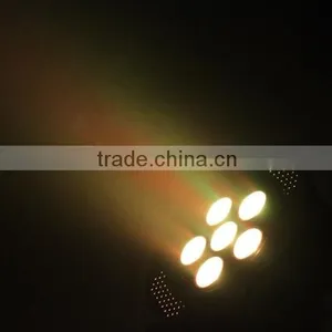 High Quality 6*Tri-3W LED Rechargable Battery Operated RGB Par Cans thumbnail-3