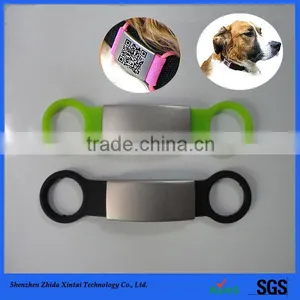 Small Pet Item Silicone qr Code Pet Tag thumbnail-2