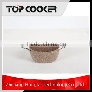 Aluminum Marble Coating Casserole With Glass Lid thumbnail-4