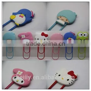 3D Carton Design Bookmarks for Books Silicone Bookmarks thumbnail-1