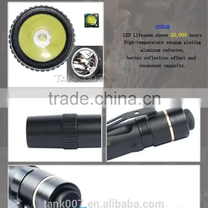 Led Flashlight Green Key Holder Flashlight Mini Pen Lamp thumbnail-4