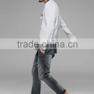 Men's Casual Chinese Style Linen Long Sleeve Shirt thumbnail-2