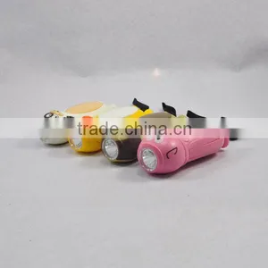 Cartoon Hand Crank Dynamo Flashlight thumbnail-2