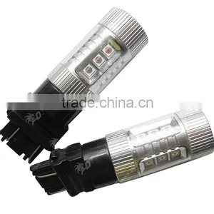Yellow 80W T25 3157 SEL SMD Car LED Brake Light, Auto Signal Lamp Bulb thumbnail-3