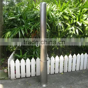 316 Stainless Steel Parking Bollard Lockable and Removable Bollard thumbnail-2