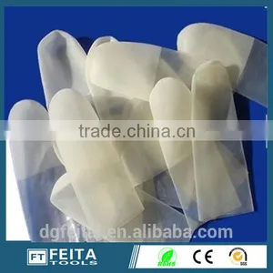 Anti Static Incision Transparent Latex Powder Free ESD Finger Cots thumbnail-2