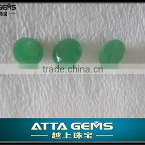Look Like Green Color Oval Cut Malay Jade thumbnail-1