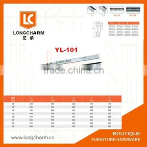 45mm Ball Bearing Drawer Slides Drawer Tracks thumbnail-1