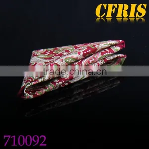 Paisely Custom Print Pocket Square thumbnail-2