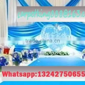 Cheap pp Polyester Ribbed Exhibition Carpet With Protective Film Backing thumbnail-1