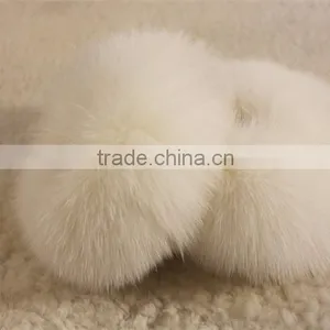 Classic Design 2016 New Collection Custom Real Fox Fur Sleeves Cuff Fur Wrist Warmer thumbnail-6