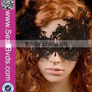 Wholesale Fashion Black Lace Masquerade Masks thumbnail-6