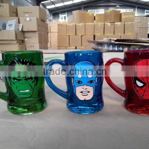 Screen Printing Hero Series Glass Drinking Mugs thumbnail-1