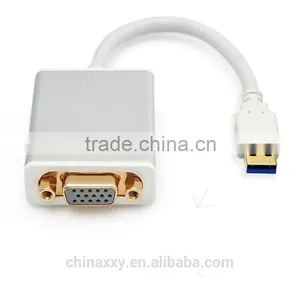 High Quality USB 3.0 to VGA Adapter Converter Cable thumbnail-1