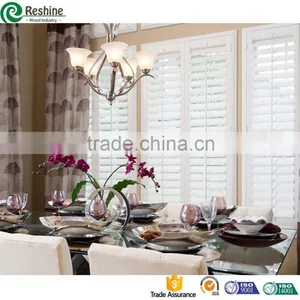 PVC Shutter Poly Louvered Shutter Window thumbnail-3