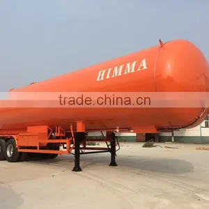New Arrival New Design High Quality 58.5m3 Tri-axle Lpg Gas Transportation Trailer thumbnail-2