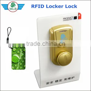 RFID Function Hotel Swipe Key Card Reader Door Lock With Wristband thumbnail-1