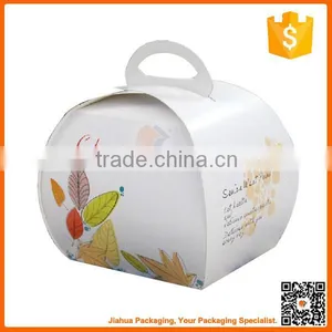 Round Striped Gift Box for Cake Packaging thumbnail-3